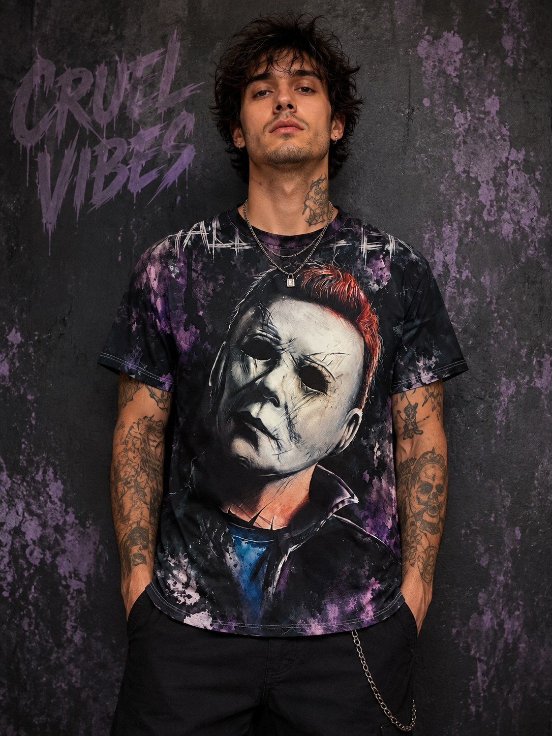 Halloween Graphic T-Shirt