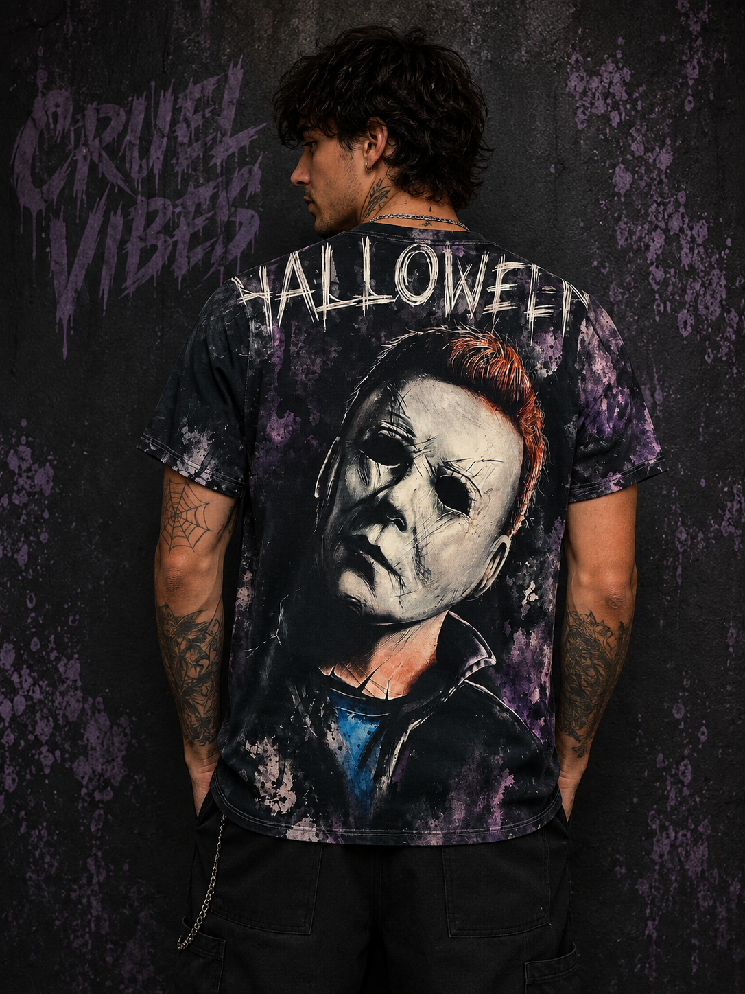 Halloween Graphic T-Shirt