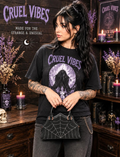 Gothic Spiderweb Handbag