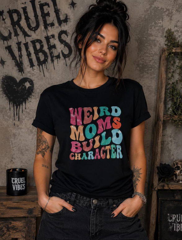 Weird Moms Graphic T-Shirt