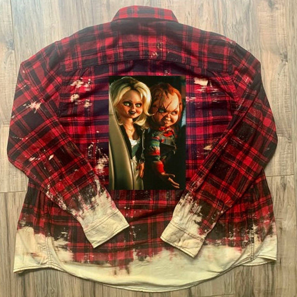 Horror-Bleached flannel